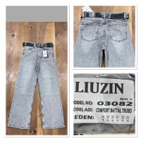 Джинси жіночі LIUZIN JEANS 03082 ТРУБИ
