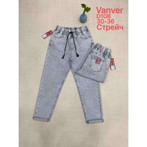Джинсы женские VANVER JEANS 108 МОМ