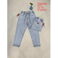 Джинси жіночі VANVER JEANS 112 МОМ