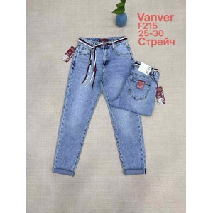 Джинси жіночі VANVER JEANS 215 МОМ