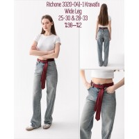 Джинси жіночі JONH RICHONE JEANS 3320-041-1 WIDE LEG