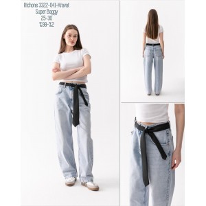Джинси жіночі JONH RICHONE JEANS 3322-041 SUPER BAGGY