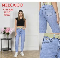 Джинси жіночі MEECALOO JEANS 6155 МОМ