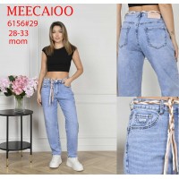 Джинси жіночі MEECALOO JEANS 6156 МОМ
