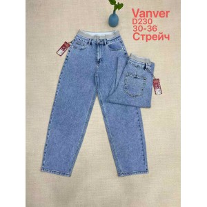 Джинси жіночі VANVER JEANS 230 BAGGY