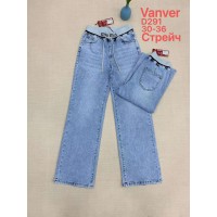 Джинси жіночі VANVER JEANS 291 WIDE LEG