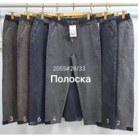 Брюки жіночі YMT 2055 МОМ ПОЛОСКА