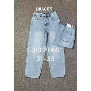 Джинси жіночі DRAGON JEANS 8318 BAGGY