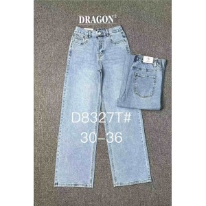 Джинси жіночі DRAGON JEANS 8327 ТРУБИ