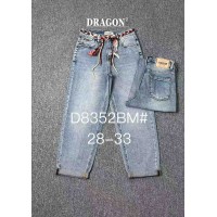 Джинси жіночі DRAGON JEANS 8352 BAGGY