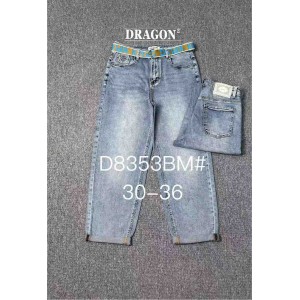 Джинси жіночі DRAGON JEANS 8353 BAGGY