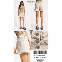 Шорти-спідниця жіноча IT'S BASIC JEANS 2251/172 SKIRT