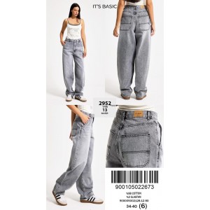 Джинси жіночі IT'S BASIC JEANS 2952-13 SKATER