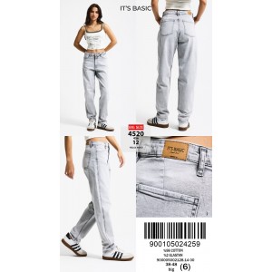 Джинси жіночі IT'S BASIC JEANS 4520-12 RELAX MOOD
