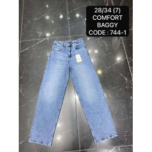 Джинси жіночі DEKPLOY JEANS 744-1 BAGGY