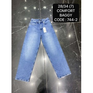 Джинси жіночі DEKPLOY JEANS 744-2 BAGGY