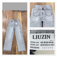 Джинси жіночі LIUZIN JEANS 03096-1 ТРУБИ