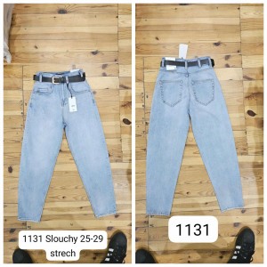 Джинси жіночі CRACPOT JEANS 1131 SLOUCHY БЛАКИТНИЙ