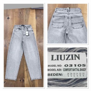 Джинси жіночі LIUZIN JEANS 03105 BAGGY 