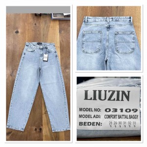 Джинси жіночі LIUZIN JEANS 03109 BAGGY 