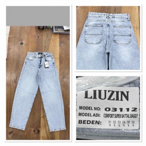 Джинси жіночі LIUZIN JEANS 03112 BAGGY