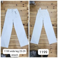 Джинси жіночі CRACPOT JEANS 1199 Wide Leg БІЛИЙ