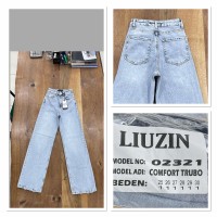 Джинси жіночі LIUZIN JEANS 02321 ТРУБИ