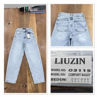 Джинси жіночі  LIUZIN JEANS 03115 BAGGY