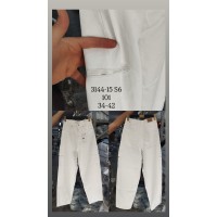 Джинси жіночі IT'S BASIC JEANS 3144 SKATER РВАНКА БІЛІ