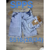 Шорти джинсові чоловічі 5516 SPP'S JEANS BAGGY