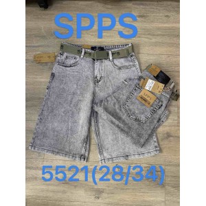 Шорти джинсові чоловічі 5521 SPP'S JEANS BAGGY