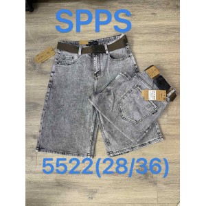 Шорты джинсовые мужские 5522 SPP'S JEANS BAGGY