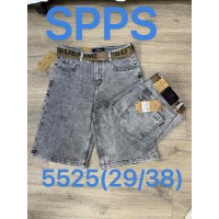 Шорти джинсові чоловічі 5525 SPP'S JEANS BAGGY