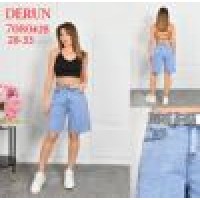 Джинсові шорти жіночі DERUN JEANS 7080