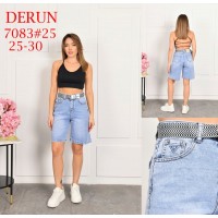 Джинсові шорти жіночі DERUN JEANS 7083