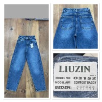 Джинсы женские LIUZIN JEANS 03152-1 BAGGY