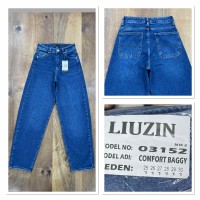 Джинсы женские LIUZIN JEANS 03152-2 BAGGY