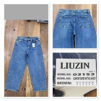 Джинсы женские LIUZIN JEANS 03153-1 BAGGY
