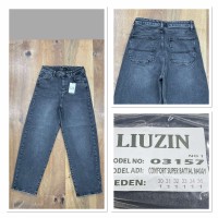 Джинсы женские LIUZIN JEANS 03157-1 BAGGY