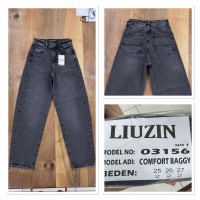 Джинсы женские LIUZIN JEANS 03156-1 BAGGY