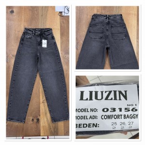Джинсы женские LIUZIN JEANS 03156-1 BAGGY