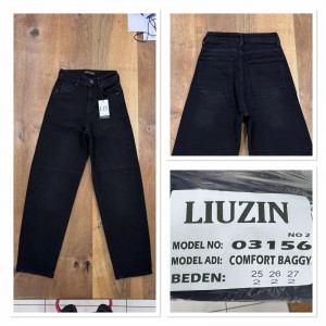 Джинсы женские LIUZIN JEANS 03156-2 BAGGY