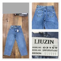 Джинсы женские LIUZIN JEANS 03159-1 BAGGY