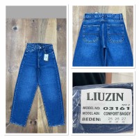 Джинсы женские LIUZIN JEANS 03161-2 BAGGY