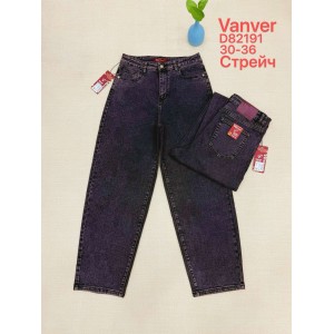 Джинси жіночі VANVER JEANS 82191 BAGGY