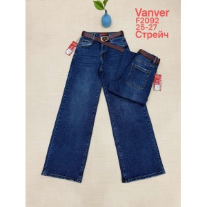 Джинси жіночі VANVER JEANS 2092 ТРУБИ 