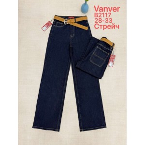 Джинси жіночі VANVER JEANS 2117 ТРУБИ 