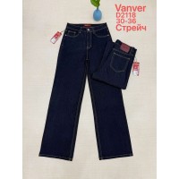 Джинси жіночі VANVER JEANS 2118 ТРУБИ 