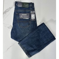 Джинсы мужские STAR KING JEANS 3168 CLASSIC С ЗЕЛЕНЦОЙ