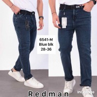 Джинсы мужские REDMAN JEANS 6541 МОМ СЕРО СИНИЙ